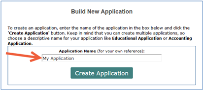 Application Title screenshot